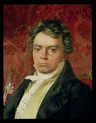 Retrato de Ludwig Van Beethoven (1770-1827)
